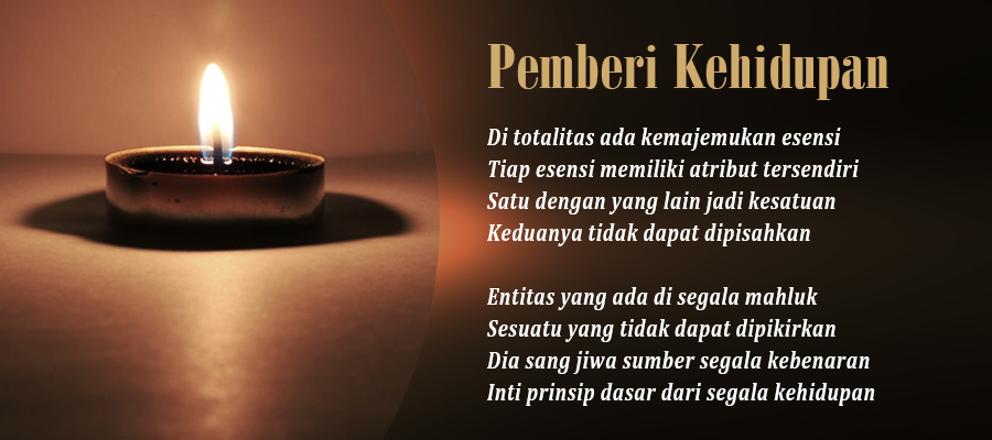 Pemberi Kehidupan | Life Sloka